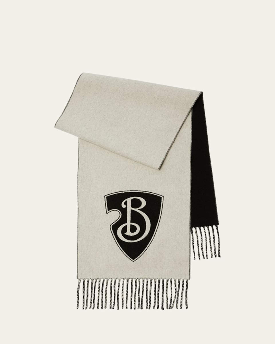 Nomad Shield Two-Toned Wool Blend Scarf